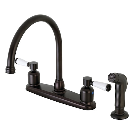 Paris FB795DPLSP 8-Inch Centerset Kitchen Faucet with Sprayer FB795DPLSP